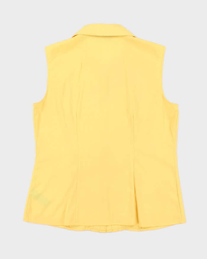 Vintage 00s Jessica Yellow Blouse - M