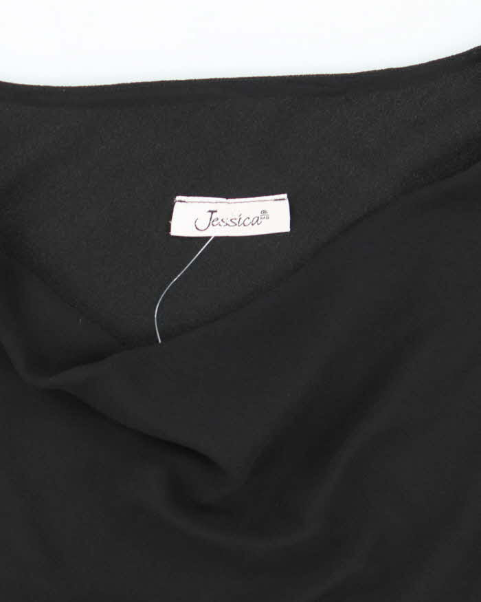 Vintage 90s Jessica Cowl Neck Top - L