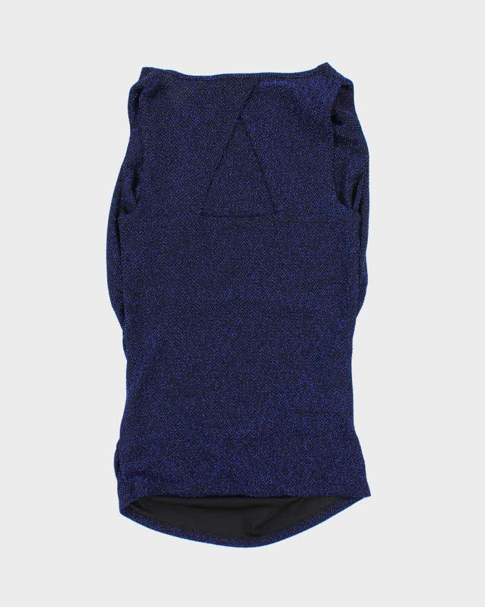 Vintage Y2k 00s Black Collection Cowl Neck Top - S