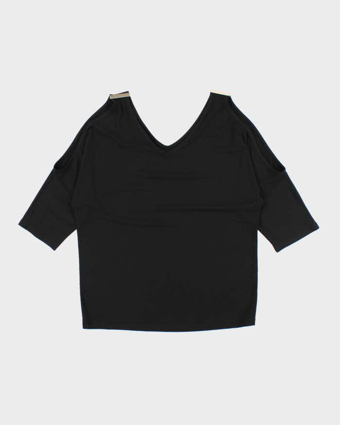 Vintage Y2k 00s International Concepts Cold Shoulder Top - M