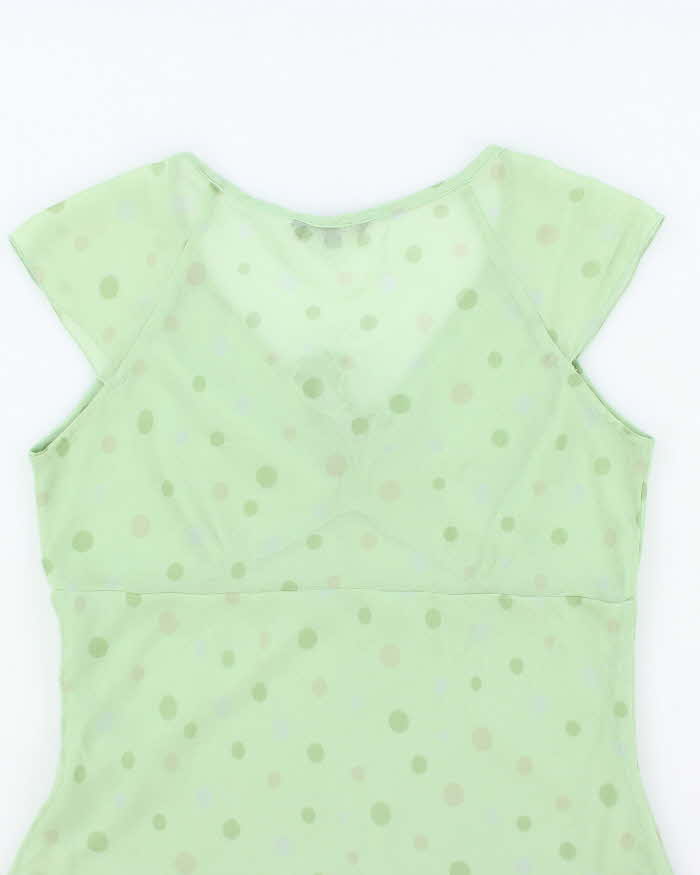 Vintage Y2k 00s Ricki's Polka Dot Blouse - M