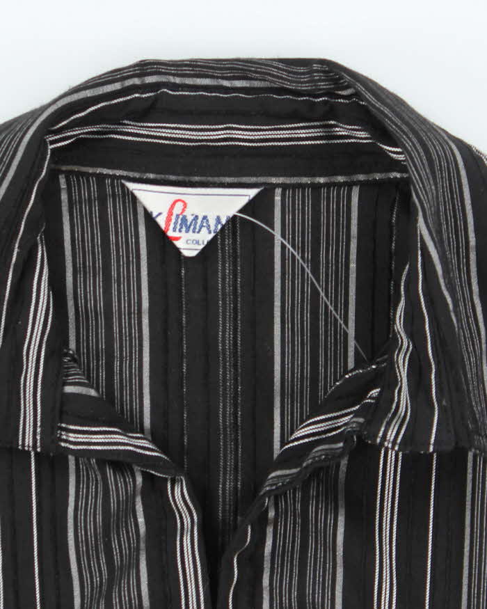 Vintage 90s Kilman Ruched Clasp Blouse - M