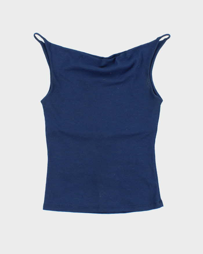 Vintage 90s 00s Maaz Cowl Neck Cami - XS