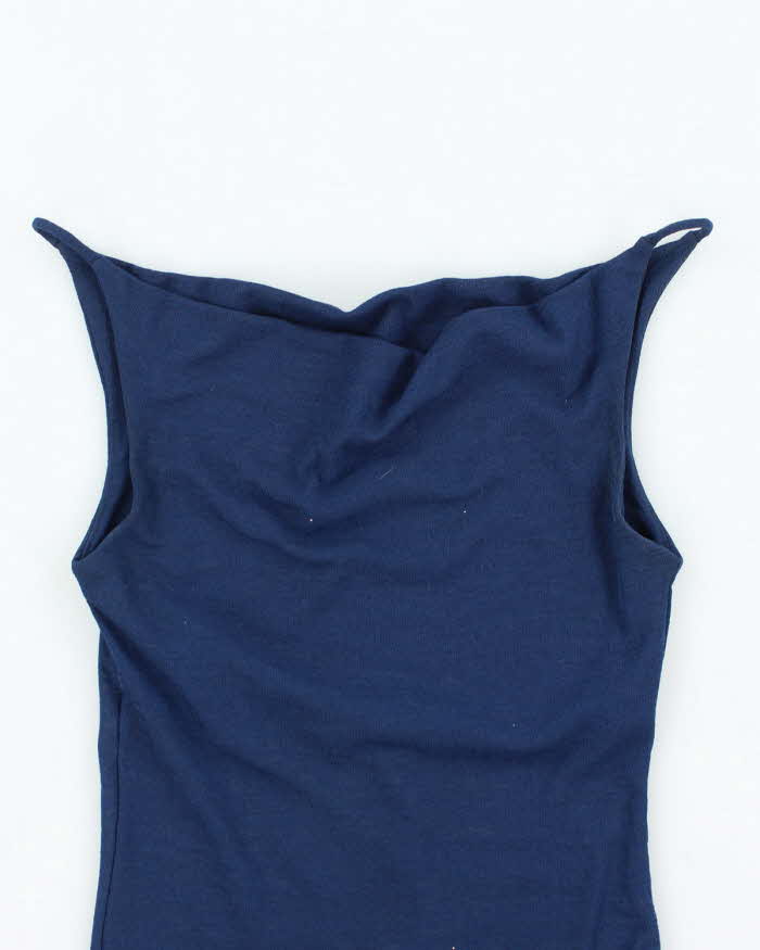 Vintage 90s 00s Maaz Cowl Neck Cami - XS