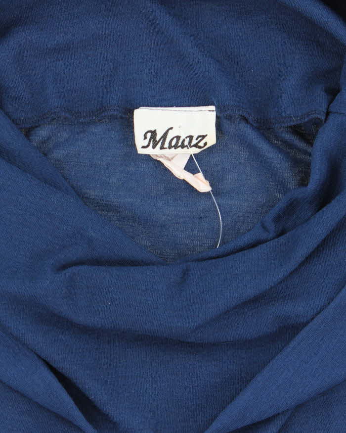 Vintage 90s 00s Maaz Cowl Neck Cami - XS