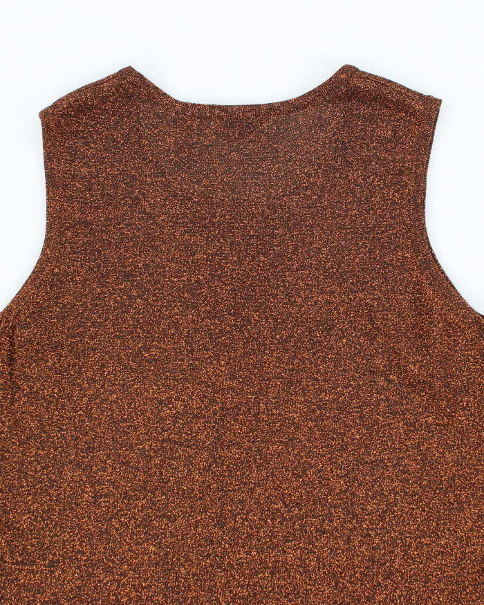 Vintage 90s Laura Ashley Sparkly Top - M