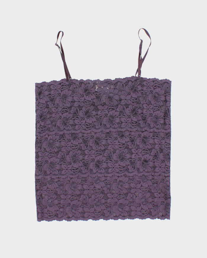 Vintage Y2k 00s Frenchi Lace Cami - M