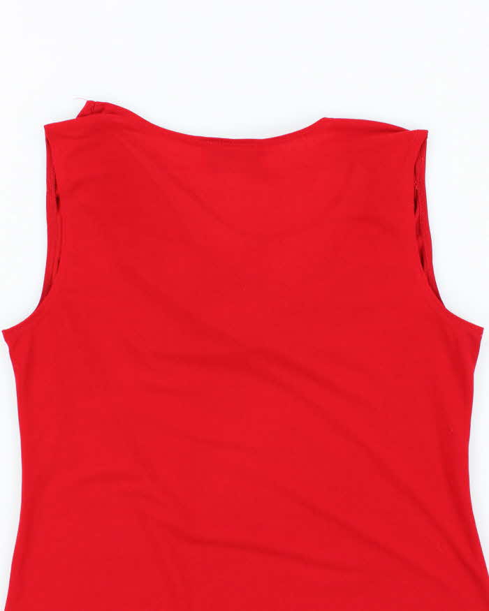 Vintage Y2k 00s Daniel Laurent Cowl Neck Charm Top - M