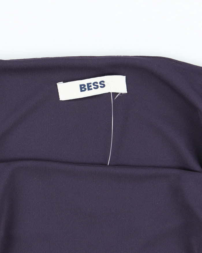 Vintage 90s Bess Buckle Strap Top - S