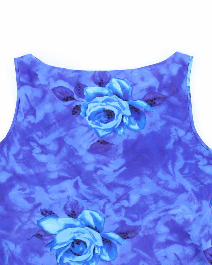 Vintage 90s Spenser Jeremy Silk Cowl Neck Top - M