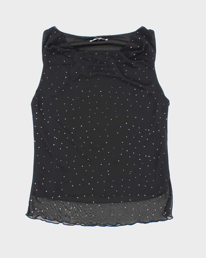 Vintage Y2k 00s Stuoner Cowl Neck Top - S