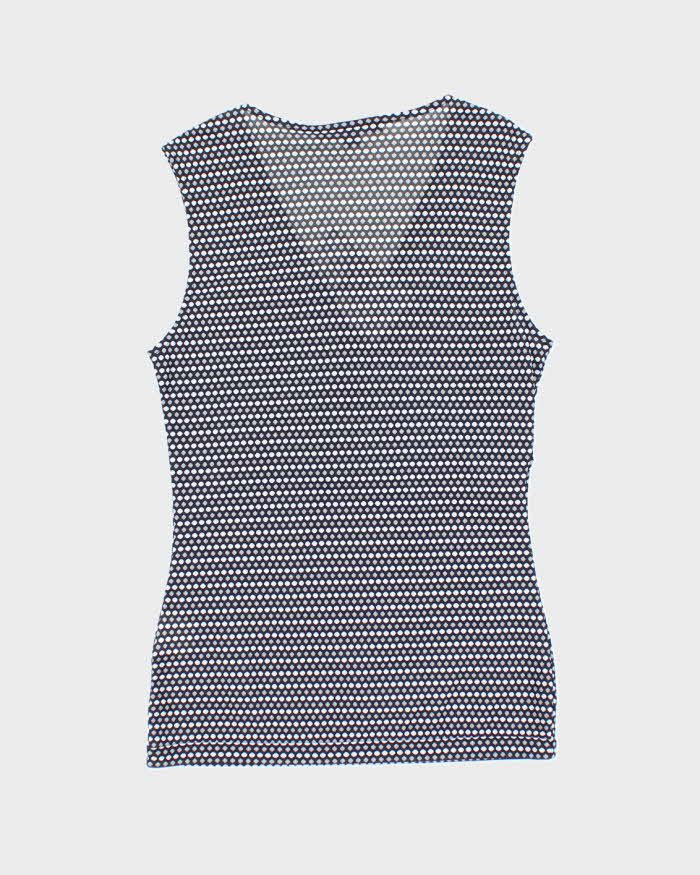 Vintage Y2k 00s Teenflo Double Mesh Top - XS