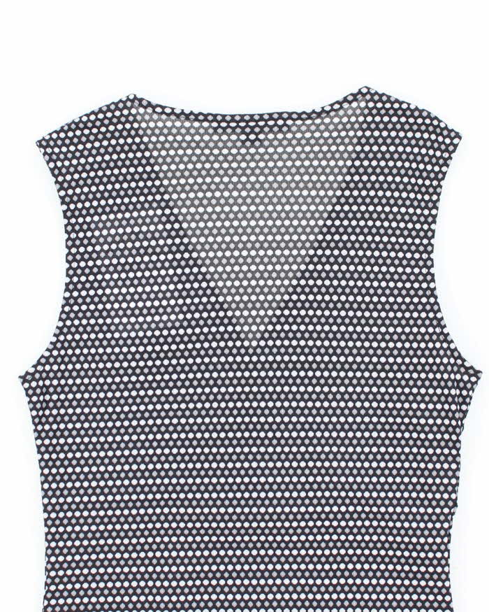 Vintage Y2k 00s Teenflo Double Mesh Top - XS