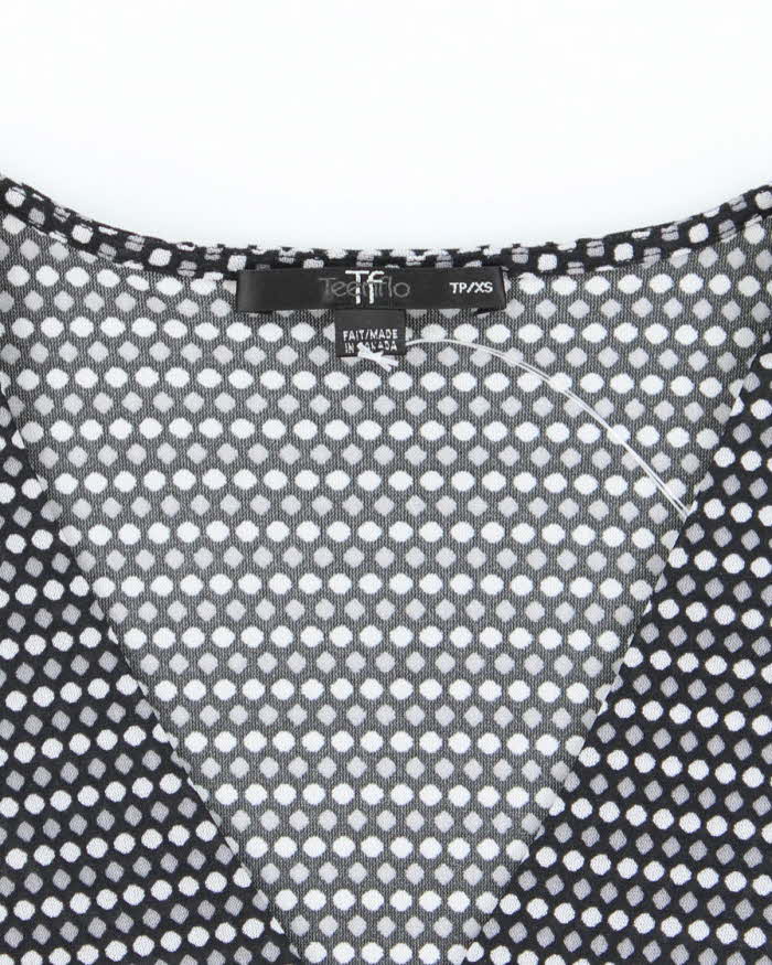 Vintage Y2k 00s Teenflo Double Mesh Top - XS