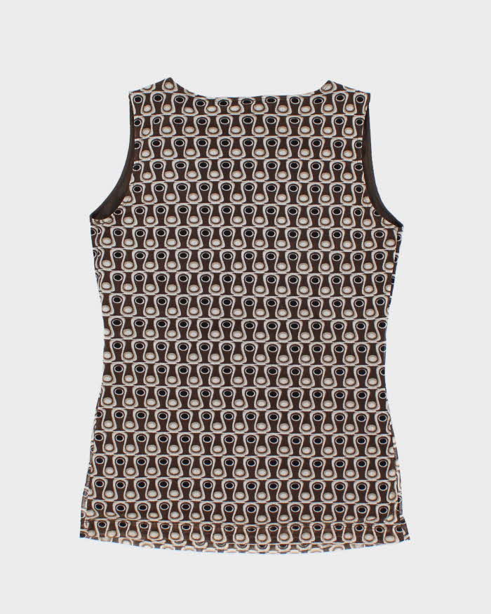 Vintage Y2k 00s Mexx Double Mesh Top - M