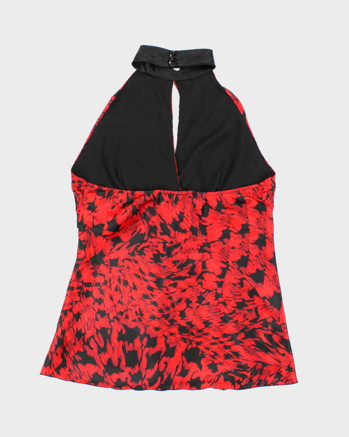 Vintage Y2k 00s BCX Cut Out Halter Neck Top - M