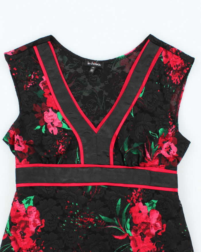 Vintage Y2k 00s Le Chateau Lace Top - M