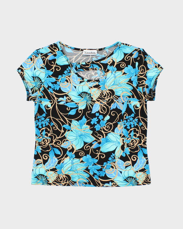 Vintage 90s Carol Rose Cut-out Top - M