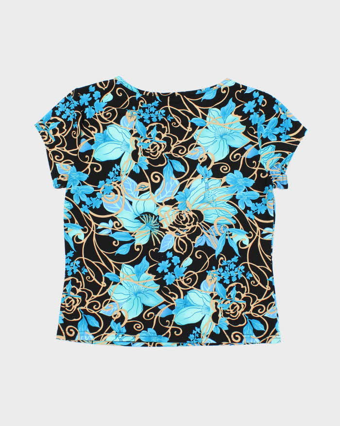 Vintage 90s Carol Rose Cut-out Top - M