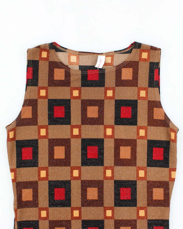 Vintage 90s 00s Suzy Sparkly Top - M