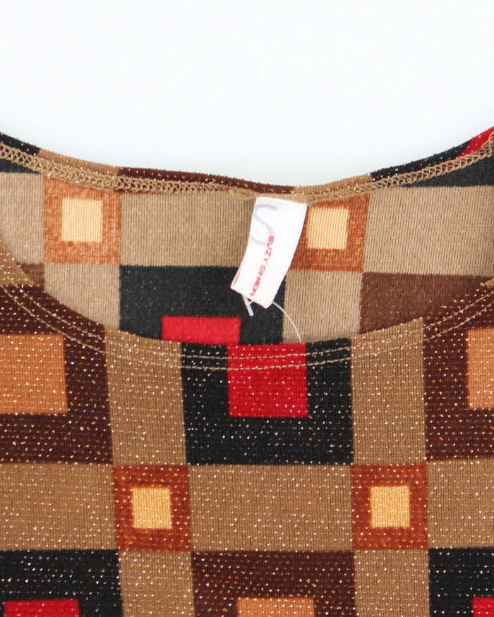 Vintage 90s 00s Suzy Sparkly Top - M