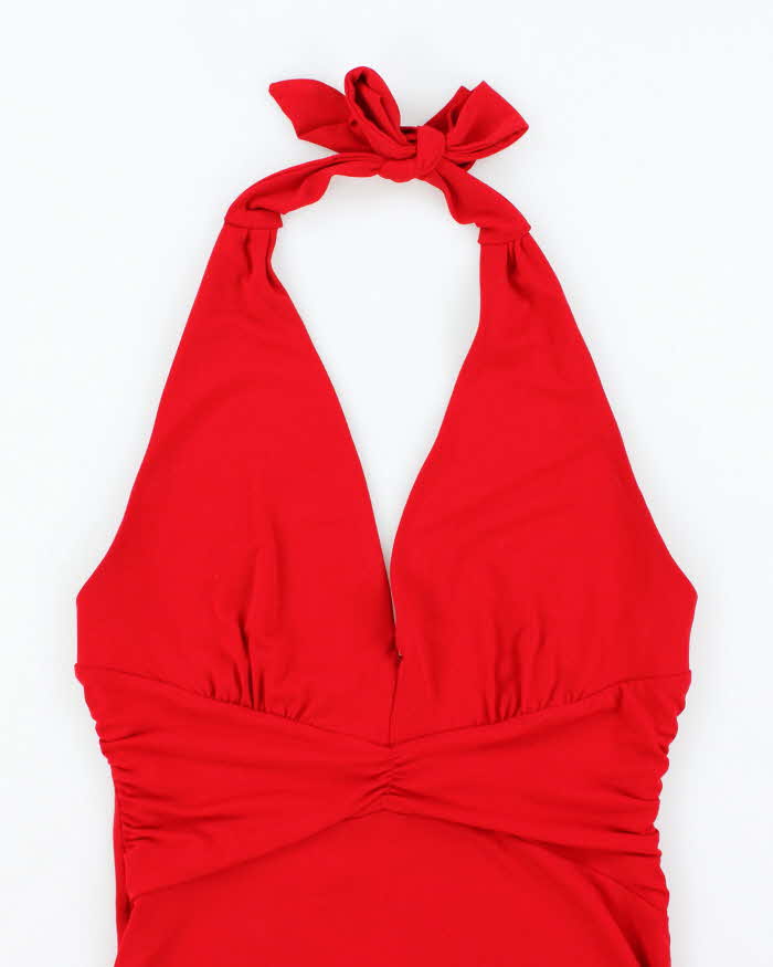 Vintage Y2k 00s Le Chateau Halter Neck Top - M