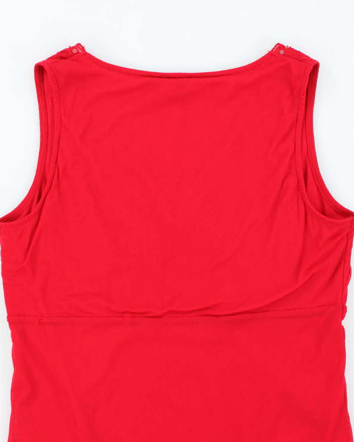 Vintage Y2k 00s Esprit Beaded Top - M