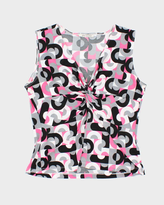 Vintage Y2k 00s Zokai Twist Top - L