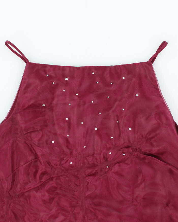 Vintage 90s Fairweather Rhinestone Cami - XS