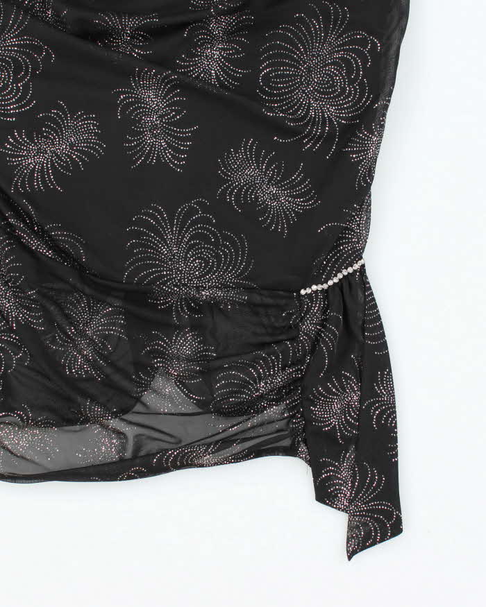 Vintage Y2k 00s Studio 1940 Sparkly Top - M