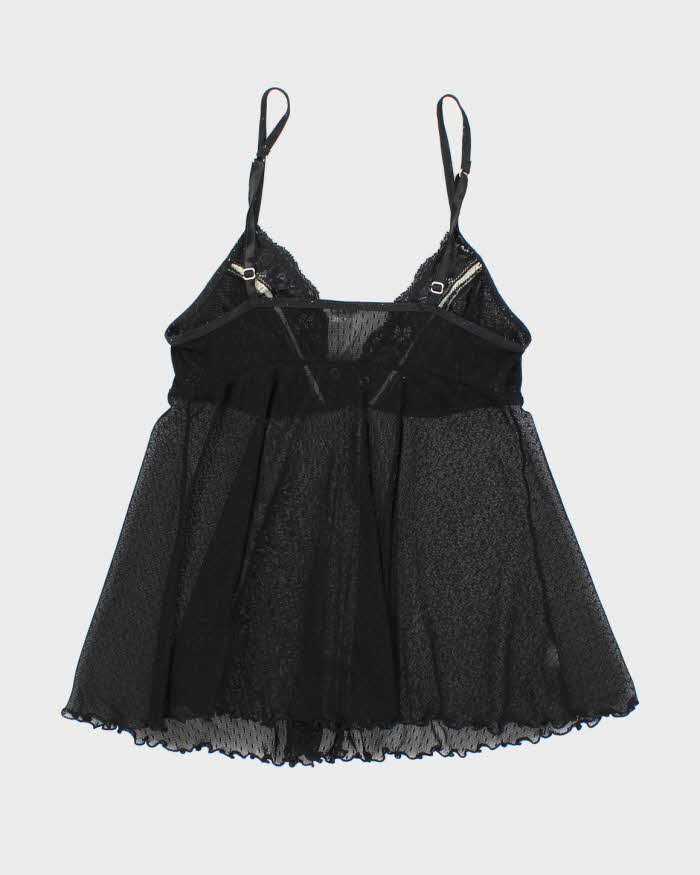 Vintage Y2k 00s DKNY Mesh Cami - S