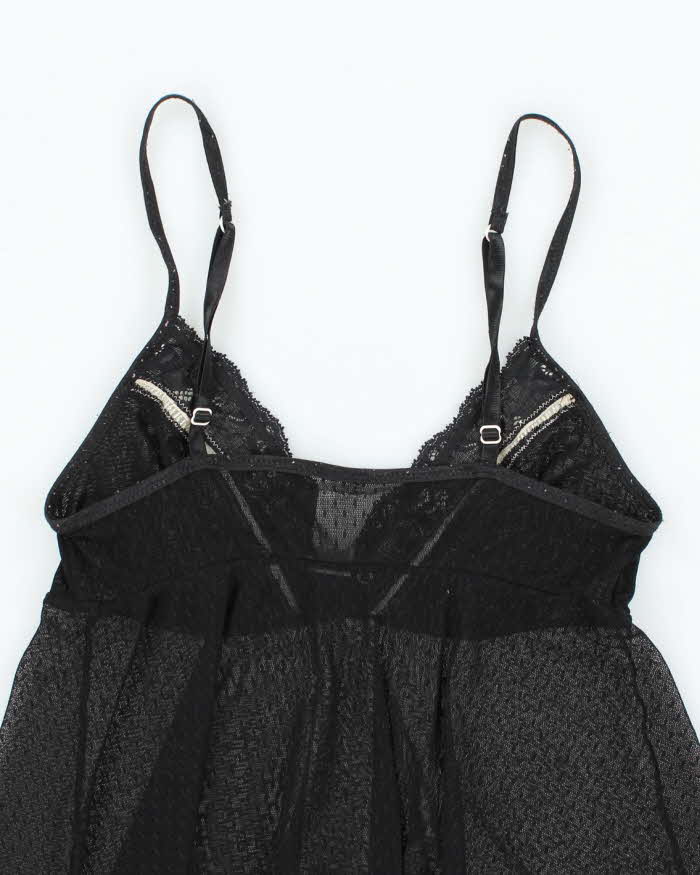 Vintage Y2k 00s DKNY Mesh Cami - S