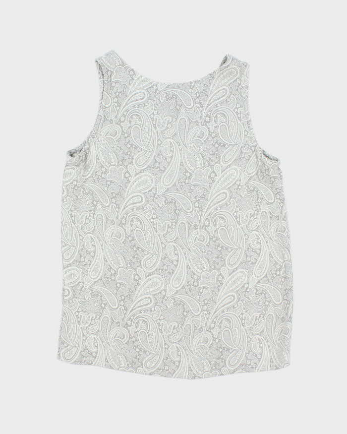 Vintage 90s Mixage Paisley Pattern Top - M