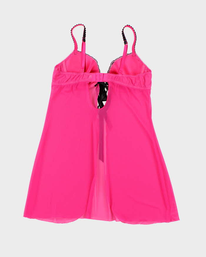 Vintage Y2k 00s Evie Mesh Tie Front Cami - S