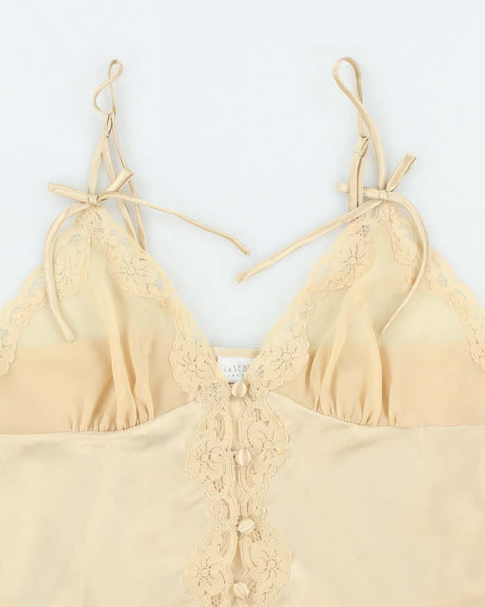 Vintage Y2k 00s La Senza Satin Cami - S
