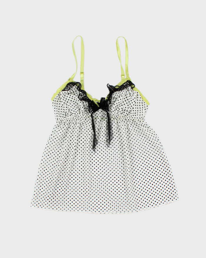 Vintage Y2k 00s Jacob Polka Dot Cami - S