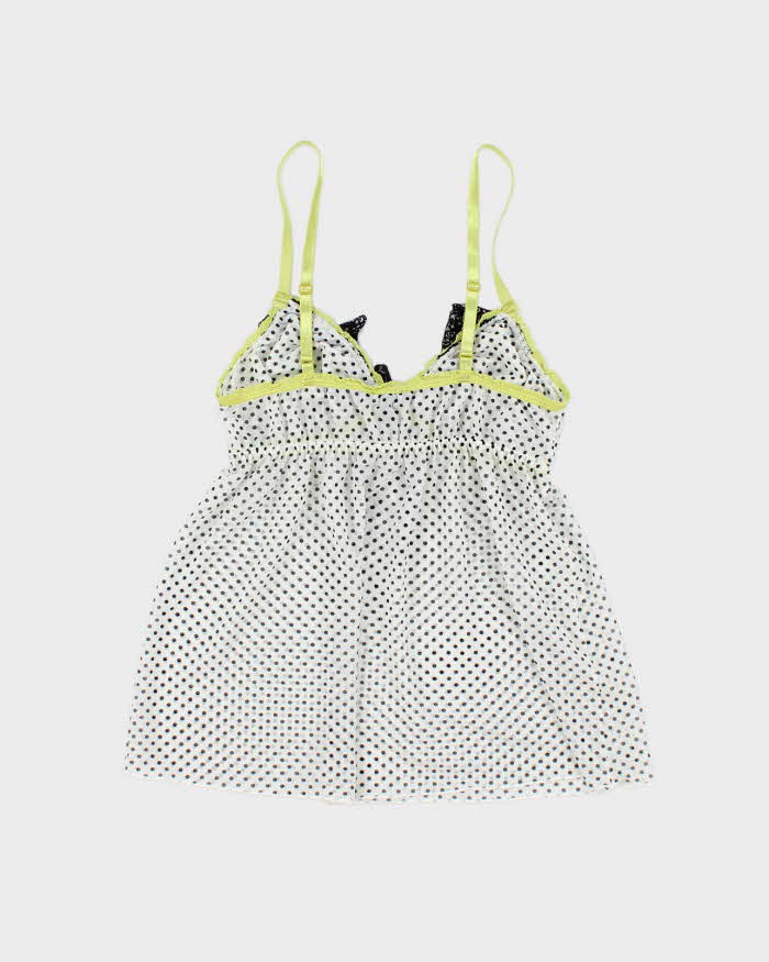 Vintage Y2k 00s Jacob Polka Dot Cami - S