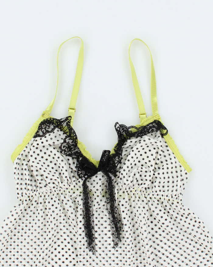 Vintage Y2k 00s Jacob Polka Dot Cami - S