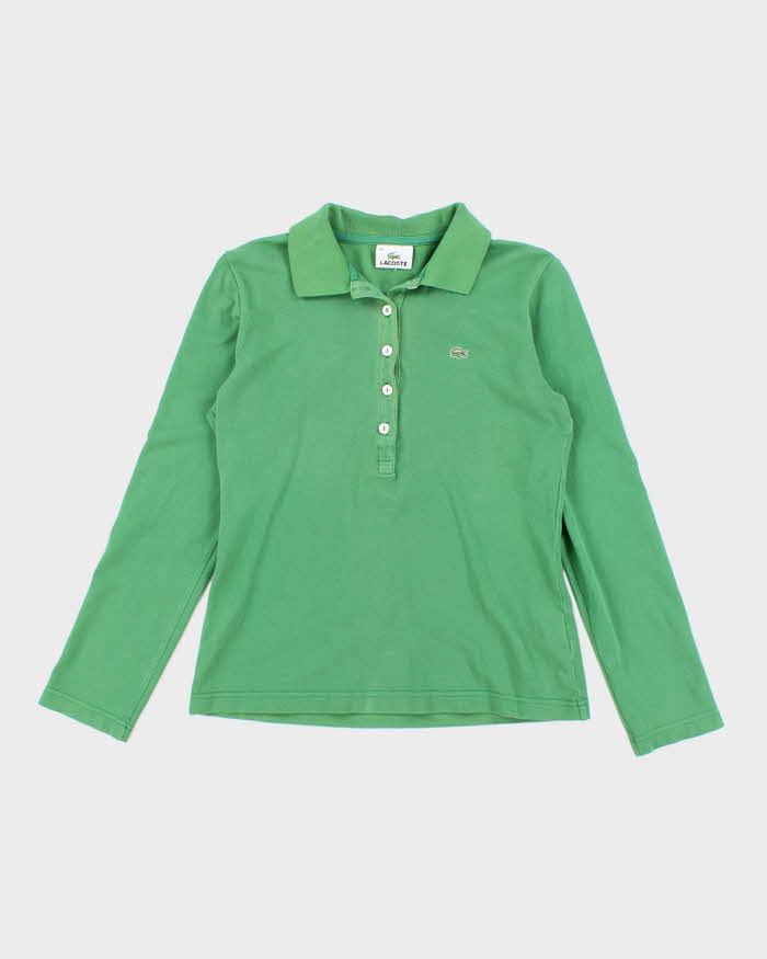 Vintage Lacoste Long Sleeve Polo Shirt - S