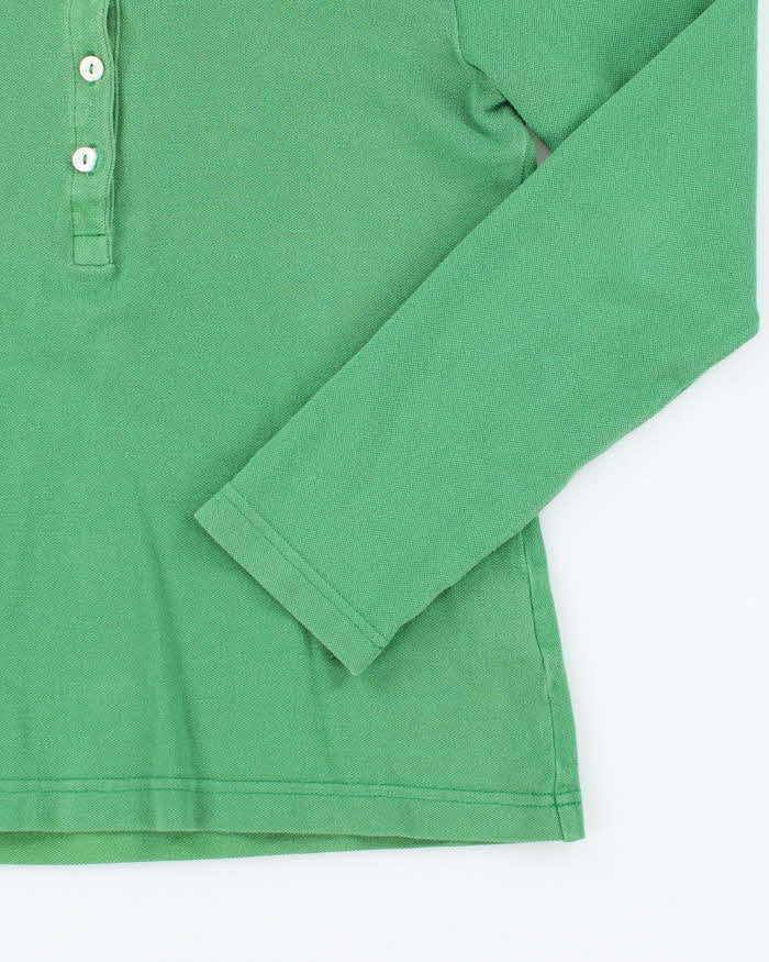 Vintage Lacoste Long Sleeve Polo Shirt - S