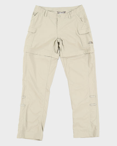 00s The North Face Beige Tear Off Nylon Trousers - W31 L31