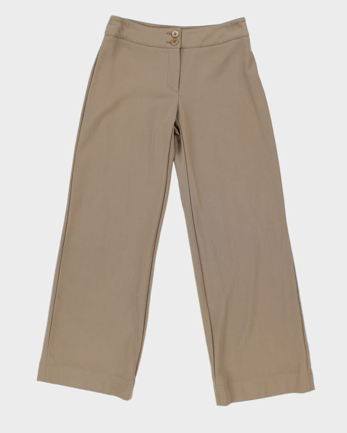Vintage 90s Armani Collezioni Beige Trousers W28 L29