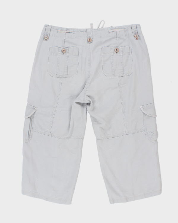 Y2k 00s Edie Baurer Cropped Linen Trousers - M