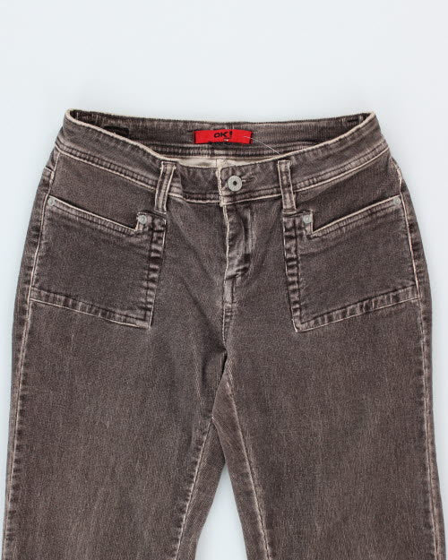 Vintage 00s OK! Jeans Brown Cords - W30 L33