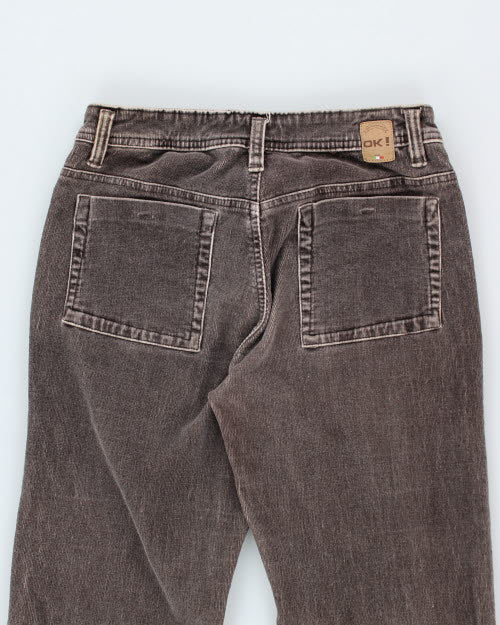 Vintage 00s OK! Jeans Brown Cords - W30 L33