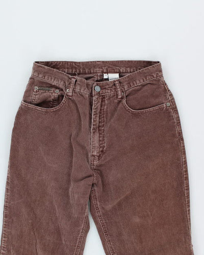 Vintage 00s Calvin Klein Cord Trousers - W27 L28