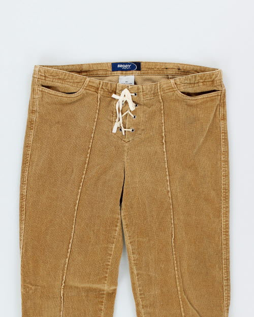 Vintage 90s Brody Lace-up Cords - W32 L32