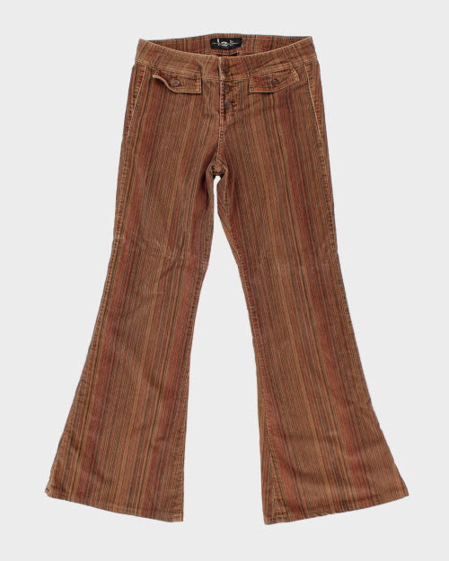 Vintage 90s L.i.e Stripe Cord Trousers - W30 L31