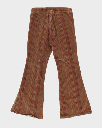 Vintage 90s L.i.e Stripe Cord Trousers - W30 L31