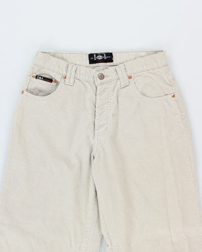 Y2k 00s L.i.e Cord Wide Leg Trousers - W30 L31